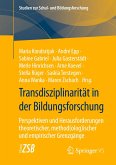 Transdisziplinarität in der Bildungsforschung