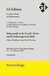 GI Edition Proceedings Band 330 Informatik in der Land-, Forst- und Ernährungswirtschaft