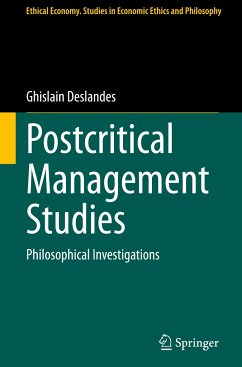 Postcritical Management Studies - Deslandes, Ghislain
