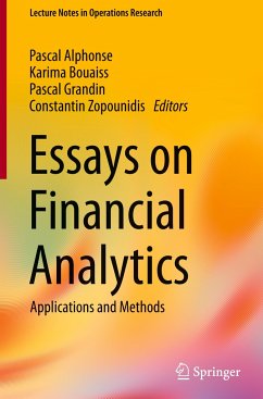 Essays on Financial Analytics