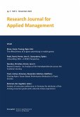Research Journal for Applied Management - Jg. 3, Heft 1 (eBook, PDF)