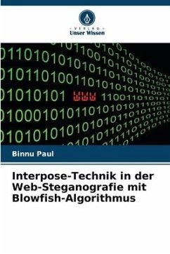 Interpose-Technik in der Web-Steganografie mit Blowfish-Algorithmus - Paul, Binnu