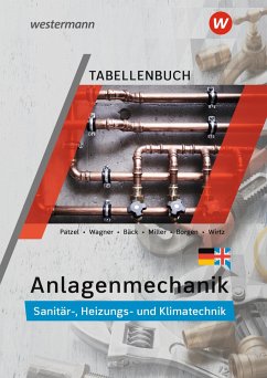Anlagenmechanik für Sanitär-, Heizungs- und Klimatechnik. Tabellenbuch - Patzel, Otmar;Wagner, Helmut;Miller, Wolfgang