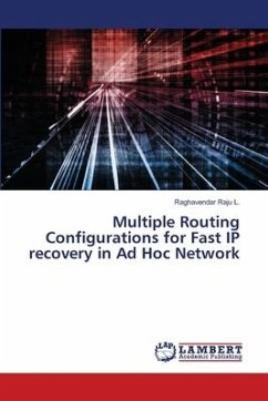 Multiple Routing Configurations for Fast IP recovery in Ad Hoc Network - L., Raghavendar Raju