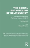 The Social Background of Delinquency (eBook, PDF)