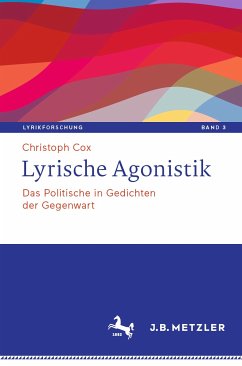 Lyrische Agonistik (eBook, PDF) - Cox, Christoph