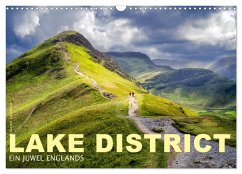 Lake District - Ein Juwel Englands (Wandkalender 2024 DIN A3 quer), CALVENDO Monatskalender