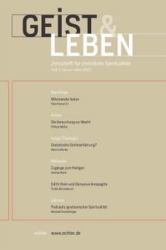 Geist & Leben 1/2023 (eBook, PDF) - Benke, Christoph; Echter, Verlag