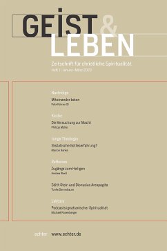 Geist & Leben 1/2023 (eBook, ePUB) - Benke, Christoph; Echter, Verlag