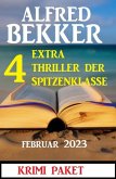 4 Extra Thriller der Spitzenklasse Februar 2023 (eBook, ePUB)