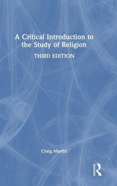 Cover A Critical Introduction to the Study of Religion