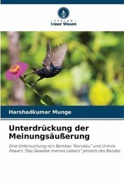 Unterdrückung der Meinungsäußerung - Munge, Harshadkumar