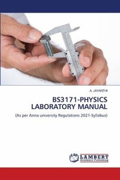 BS3171-PHYSICS LABORATORY MANUAL - JAYANTHI, A.