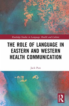 The Role of Language in Eastern and Western Health Communication - Pun, Jack (City University of Hong Kong, Hong Kong)