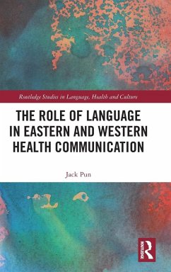Cover The Role of Language in Eastern and Western Health Communication