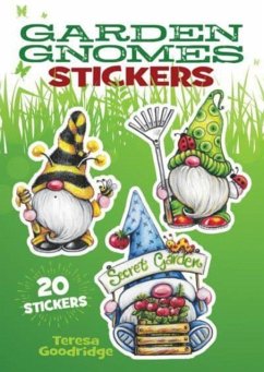 Garden Gnomes Stickers: 20 Stickers - Goodridge, Teresa