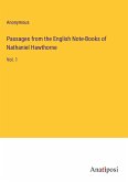 Passages from the English Note-Books of Nathaniel Hawthorne