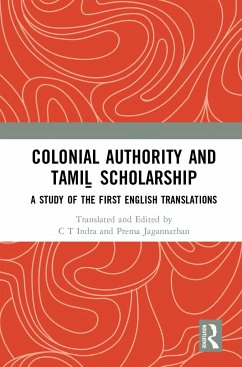 Colonial Authority and Tamiḻ Scholarship