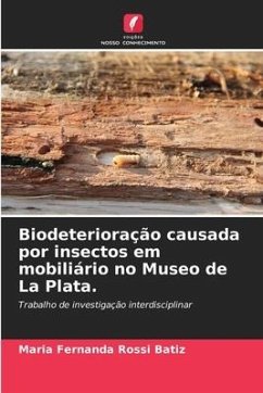 Biodeterioração causada por insectos em mobiliário no Museo de La Plata. - Rossi Batiz, Maria Fernanda