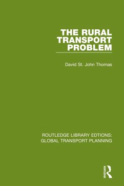 The Rural Transport Problem - St John Thomas, David