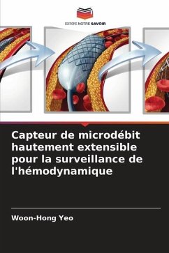 Capteur de microdébit hautement extensible pour la surveillance de l'hémodynamique - Yeo, Woon-Hong