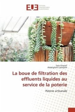 La boue de filtration des effluents liquides au service de la poterie - Ghazali, Sara;Laamyem, Abdelghani