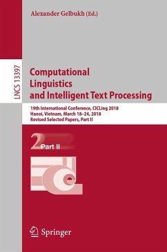 Computational Linguistics and Intelligent Text Processing (eBook, PDF)