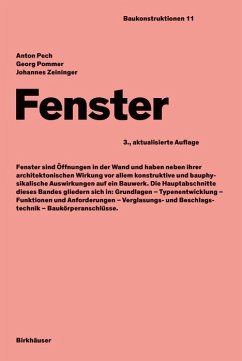 Fenster (eBook, PDF) - Pech, Anton; Pommer, Georg; Zeininger, Johannes