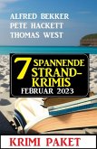 7 Spannende Strandkrimis Februar 2023 (eBook, ePUB)