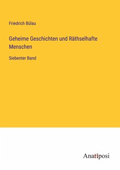 Cover Geheime Geschichten und Räthselhafte Menschen