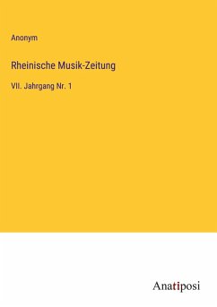Cover Rheinische Musik-Zeitung