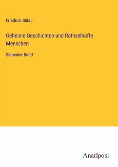 Cover Geheime Geschichten und Räthselhafte Menschen