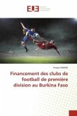 Financement des clubs de football de première division au Burkina Faso
