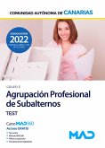 Agrupación Profesional de Subalternos (Grupo E). Test. Comunidad Autónoma de Canarias