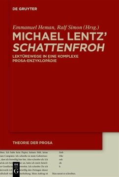 Michael Lentz' >Schattenfroh<