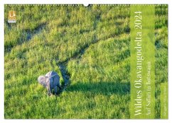 Wildes Okavangodelta (Wandkalender 2024 DIN A2 quer), CALVENDO Monatskalender - Trüssel, Silvia