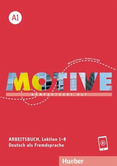 Motive A1. Arbeitsbuch, Lektion 1-8 mit Audios online - Krenn, Wilfried;Puchta, Herbert