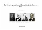 Das Verkehrsgeschehen auf Deutschlands Straßen - um 1992 (eBook, ePUB)