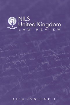 NILS United Kingdom Law Review: 2018 Volume 1 (eBook, ePUB) Cover NILS United Kingdom Law Review: 2018 Volume 1 (eBook, ePUB)