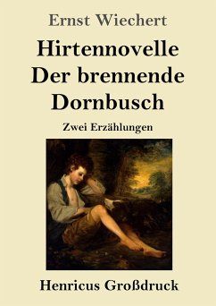 Hirtennovelle / Der brennende Dornbusch (Großdruck) - Wiechert, Ernst