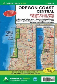 Oregon Coast Central, or No. 456sx - Maps, Green Trails