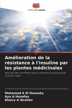 Amélioration de la résistance à l'insuline par les plantes médicinales - El Desouky, Mohamed A;Hanafey, Aya A;Ibrahim, Khairy A