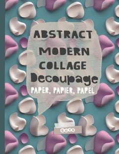 Abstract Modern Collage Decoupage Paper: Print and Pattern Illustrated paper - Sofs