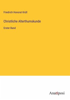 Cover Christliche Alterthumskunde
