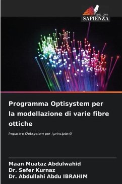 Programma Optisystem per la modellazione di varie fibre ottiche - Muataz Abdulwahid, Maan;Kurnaz, Dr. Sefer;Abdu IBRAHIM, Dr. Abdullahi