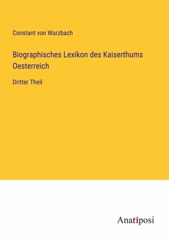 Cover Biographisches Lexikon des Kaiserthums Oesterreich