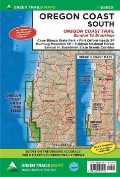Oregon Coast South, or No. 656sx - Maps, Green Trails