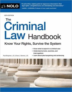 The Criminal Law Handbook - Bergman, Paul; Berman, Sara J