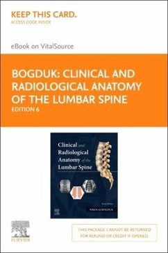 Clinical and Radiological Anatomy of the Lumbar Spine - Elsevier E-Book on Vitalsource (Retail Access Card) - Bogduk, Nikolai