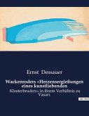 Wackenroders »Herzensergießungen eines kunstliebenden